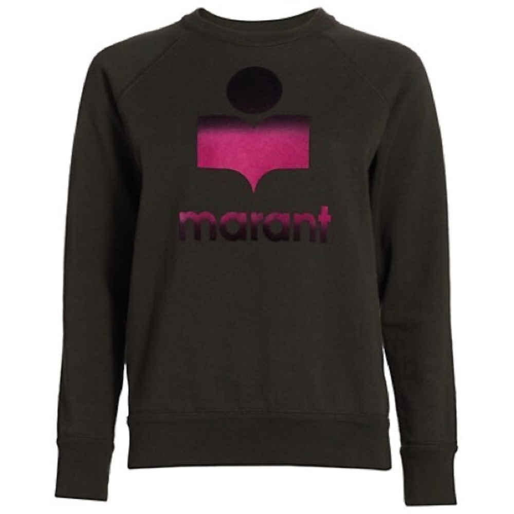 Isabel Marant Etoile Milly Ombre Logo Sweatshirt